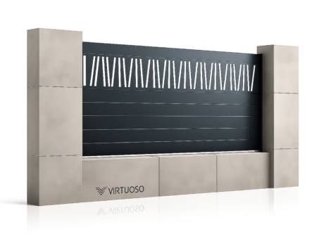 Gard metalic din aluminiu, model Poseidon 1-1800x1161